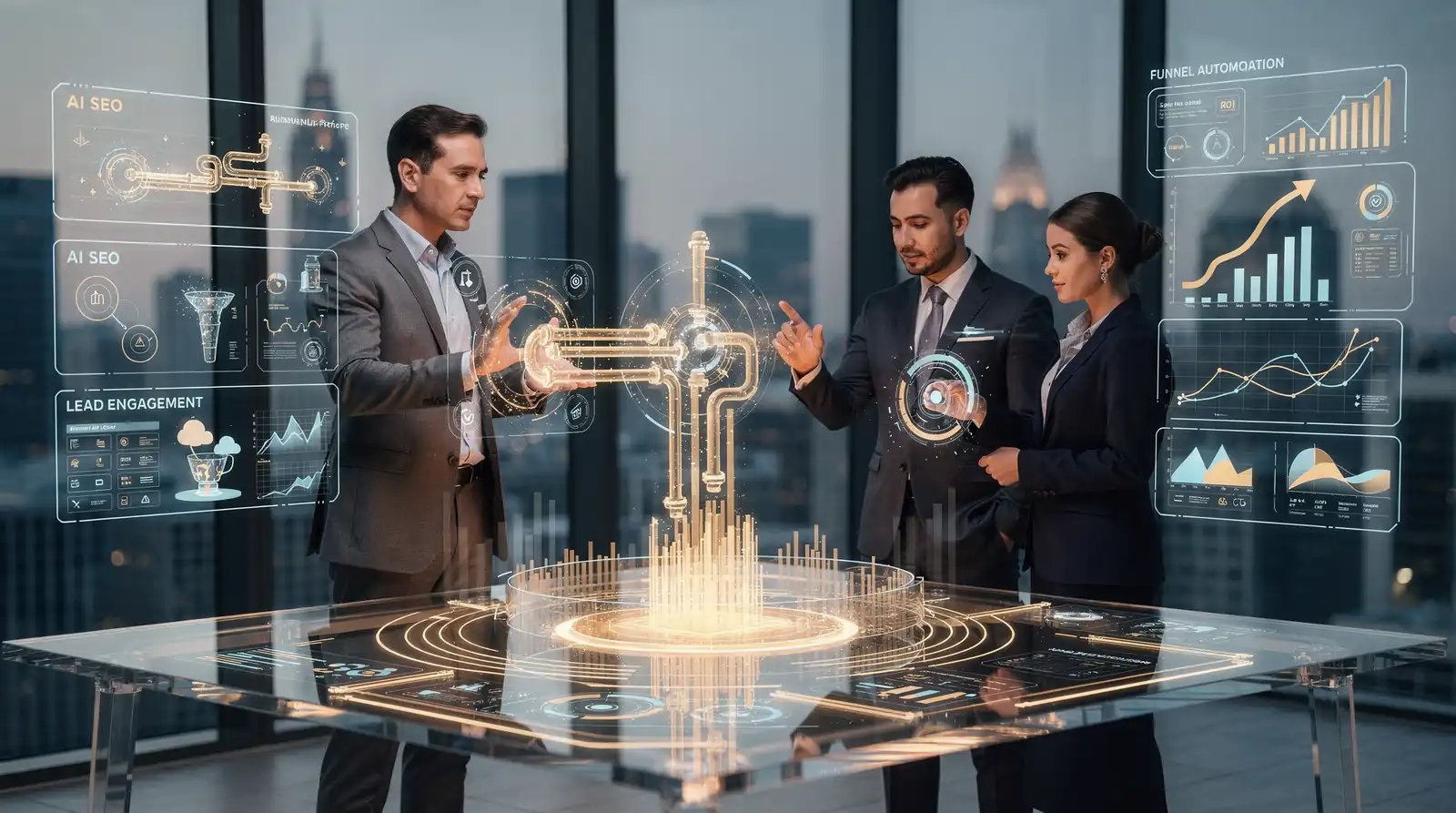 Cinderix's Revenue Infrastructure framework replaces marketing guesswork with mathematical certainty through automation